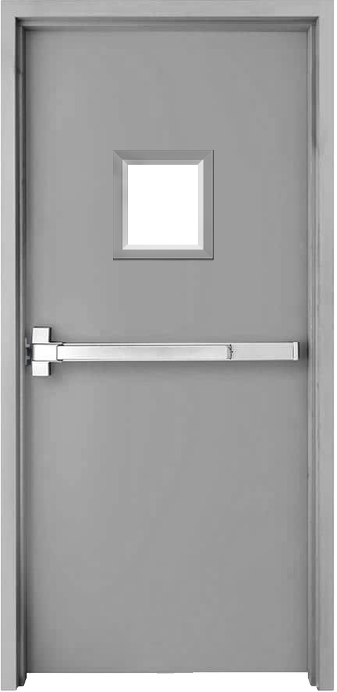 heavy steel security doors